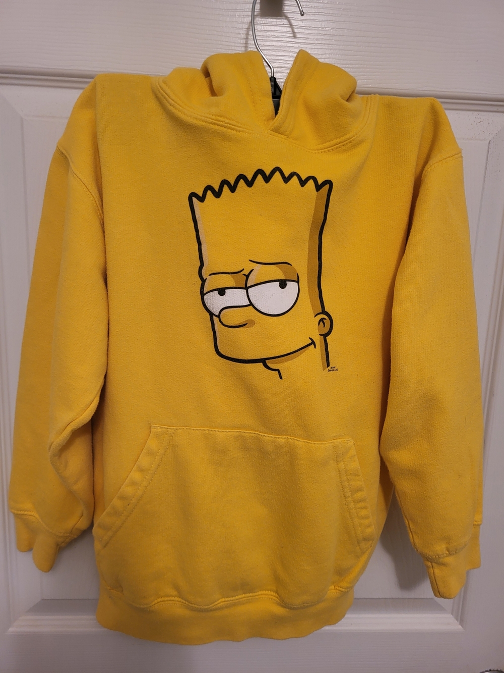 Universal Yellow Youth Hoodie with Logo Tag